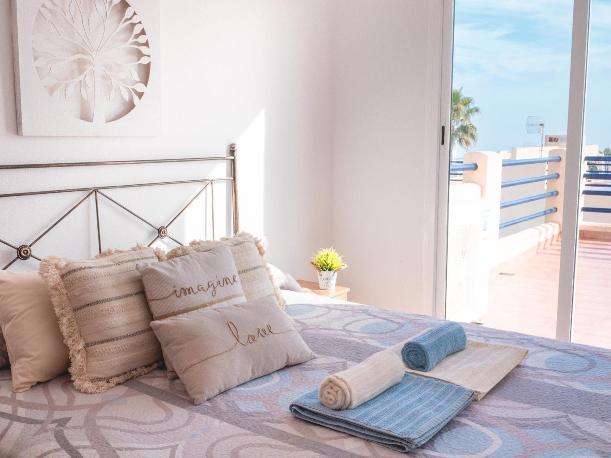 Apartamento En Marina Beach Con Vistas Al Mar Эль-Посо-дель-Эспарто Экстерьер фото