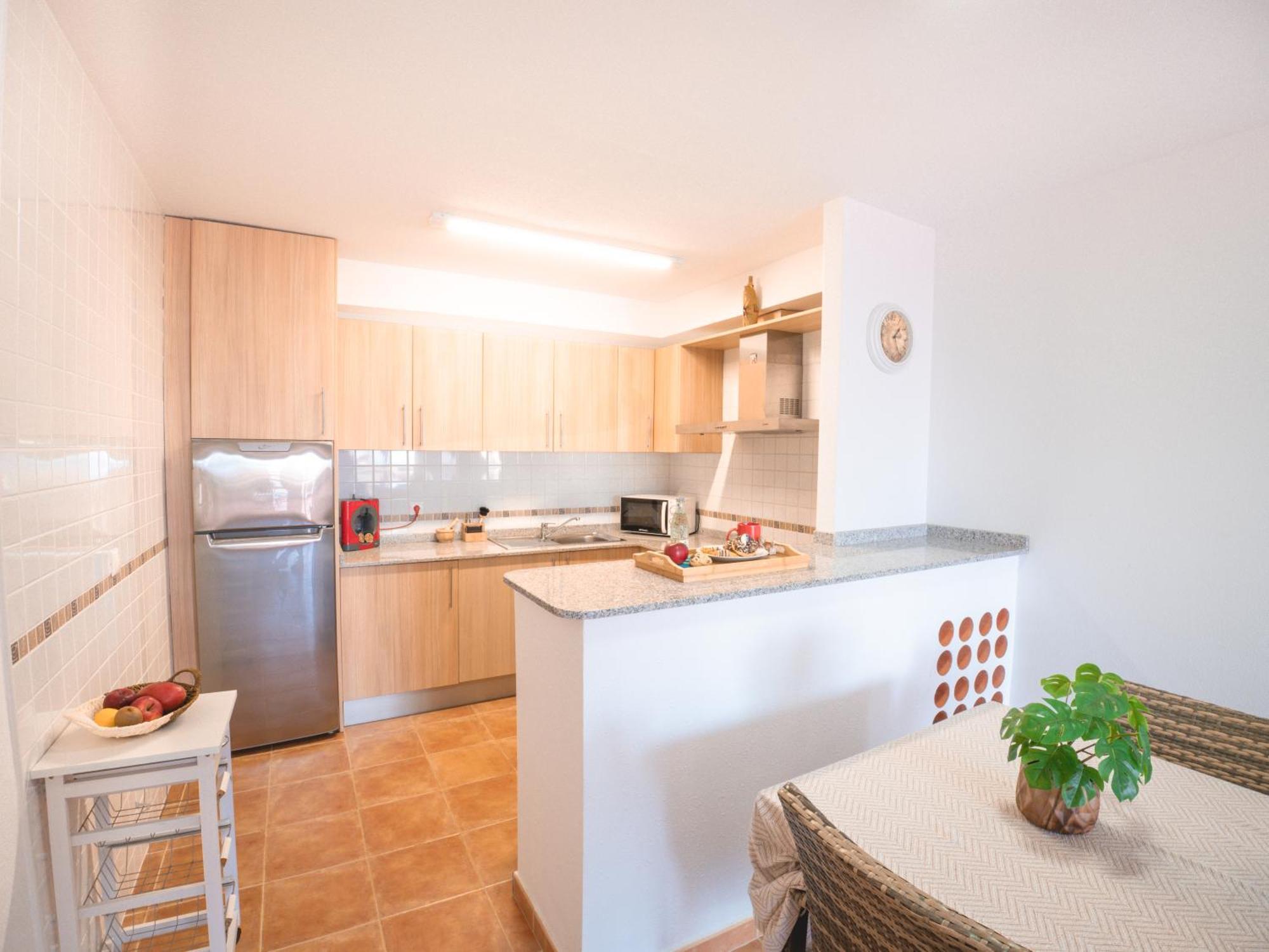 Apartamento En Marina Beach Con Vistas Al Mar Эль-Посо-дель-Эспарто Экстерьер фото
